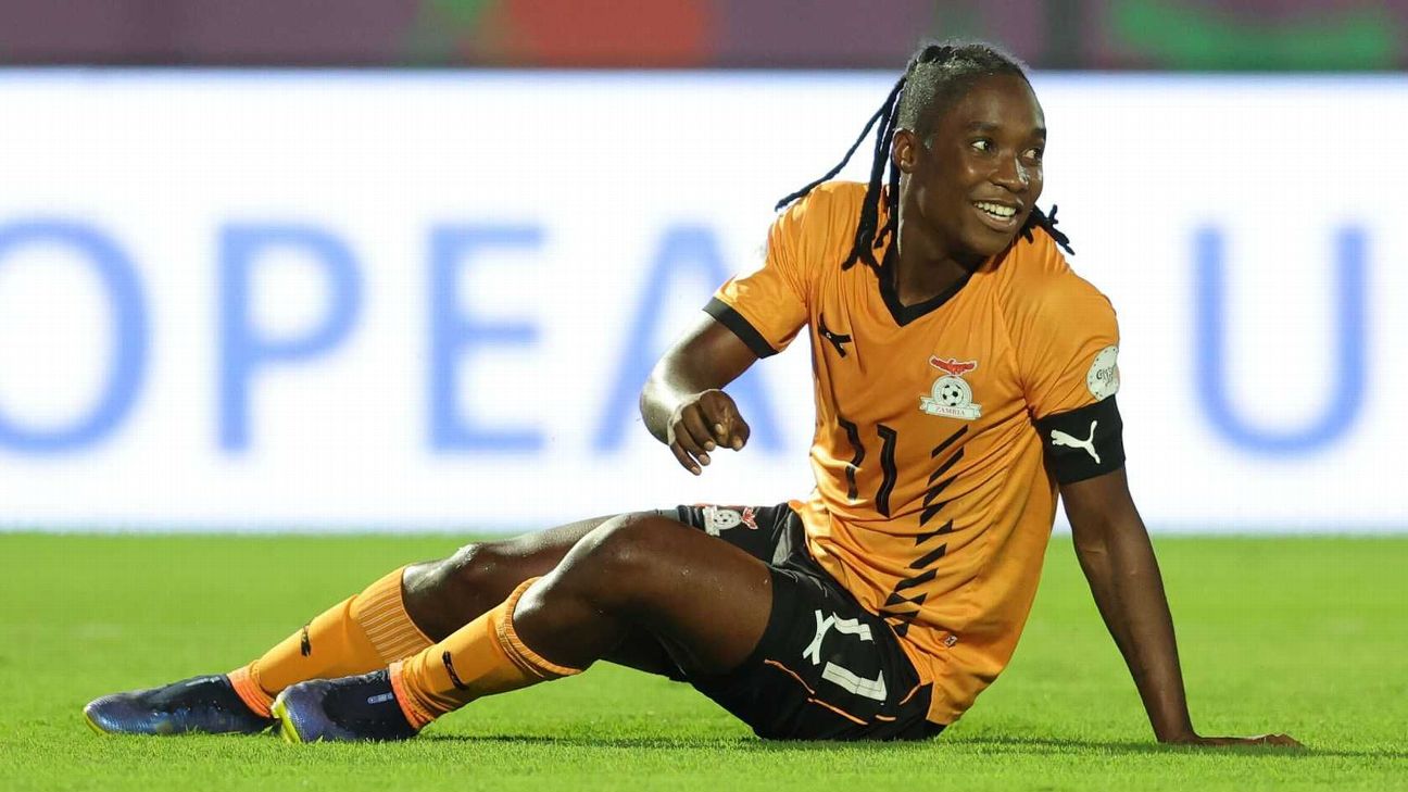 赞比亚的班达在WAFCON上展示了她获得金球奖的理由