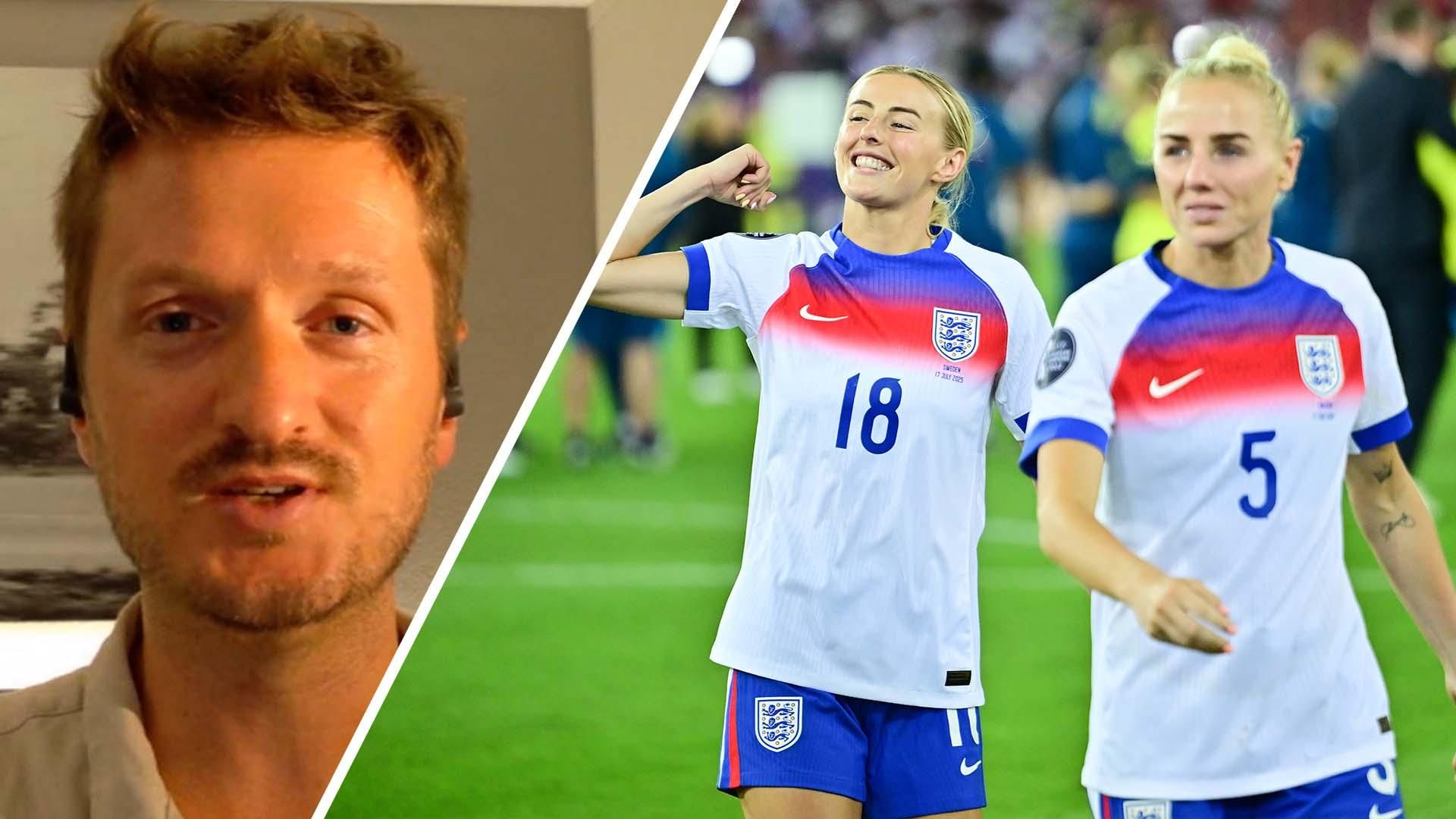 2025年欧洲杯：英格兰“疯狂”夺冠后，韦格曼“非常激动”