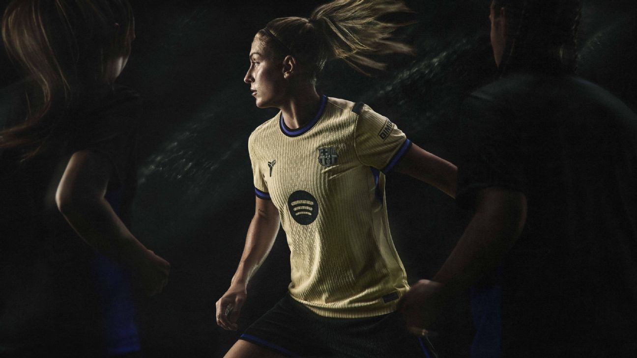 科比 x 巴塞罗那：全新客场球衣合作融入曼巴精神