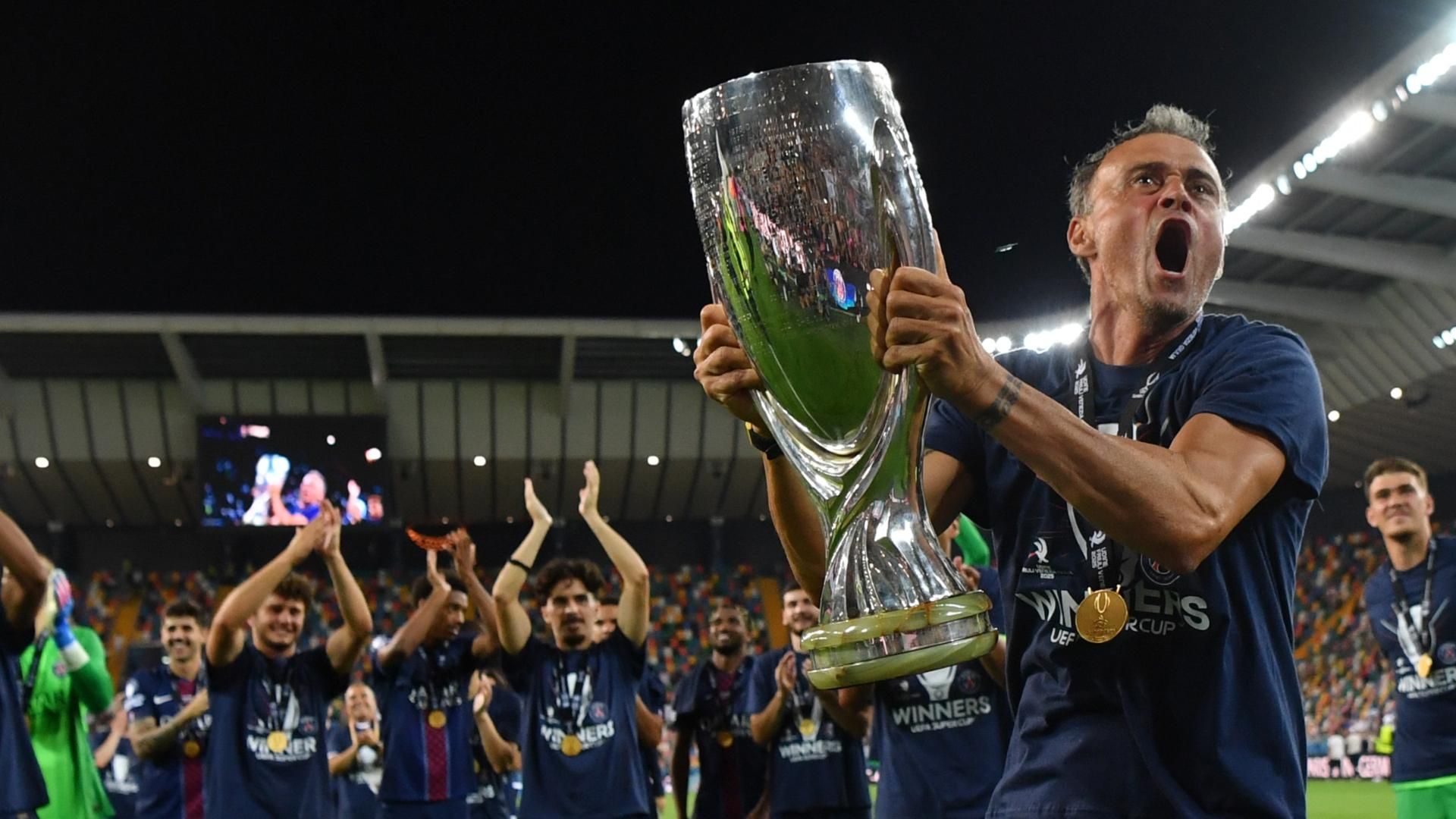 路易斯·恩里克：巴黎圣日耳曼“不配”赢得欧洲超级杯