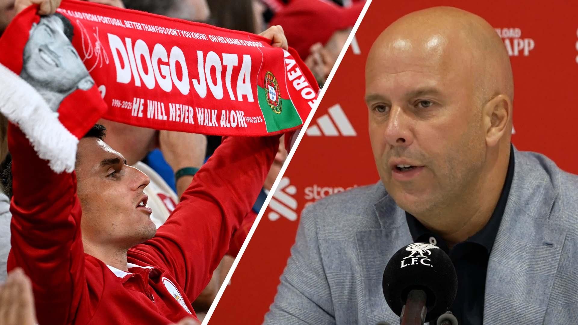 斯洛特希望基耶萨在进球后继续留在利物浦。