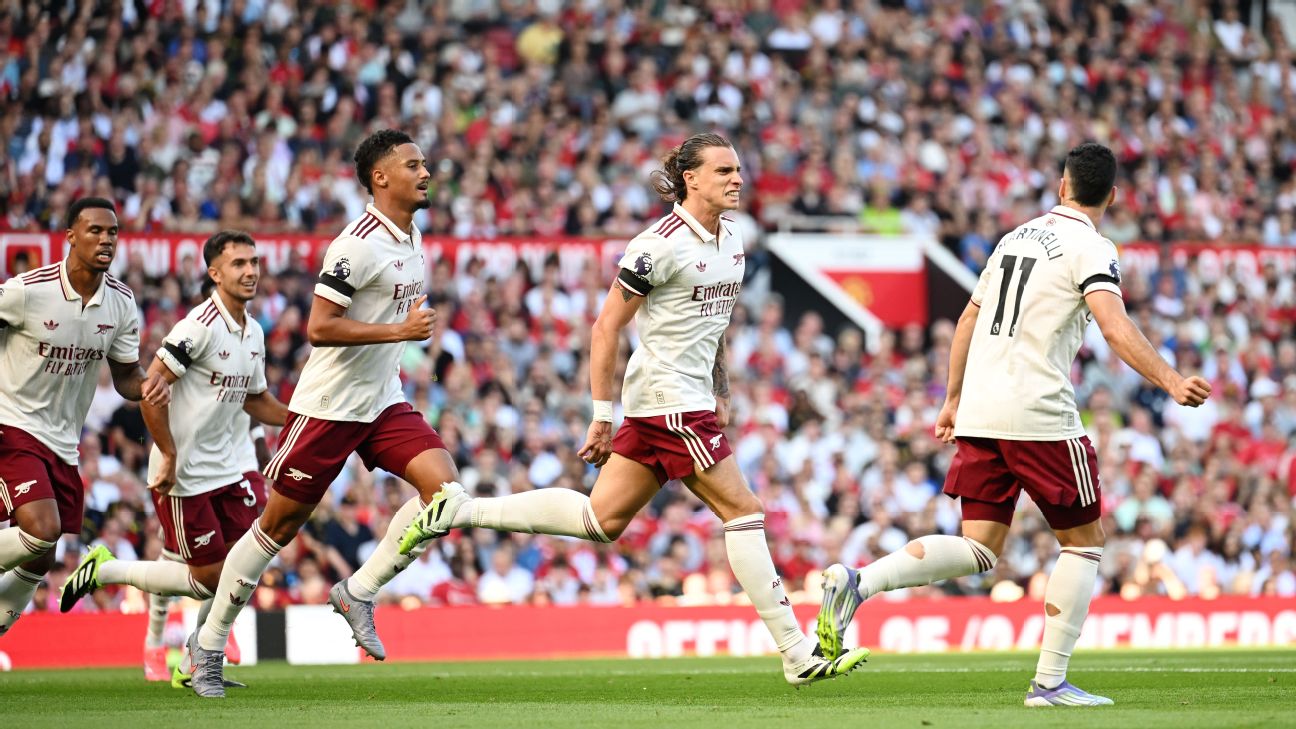 阿森纳以精彩开局开启新赛季，而曼联的问题依然持续。