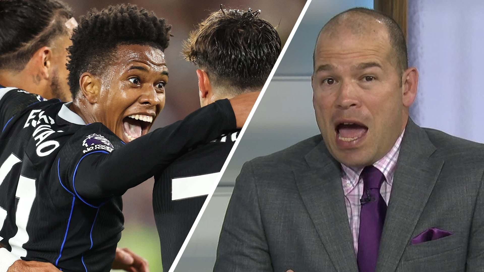 “惊艳”埃斯特瓦奥首次代表切尔西首发，对阵西汉姆联表现出色