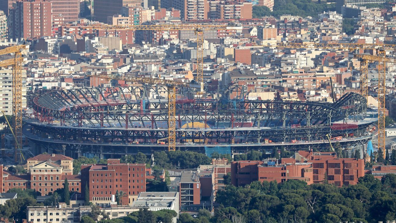 巴塞罗那确认与瓦伦西亚的比赛不会在诺坎普球场举行。