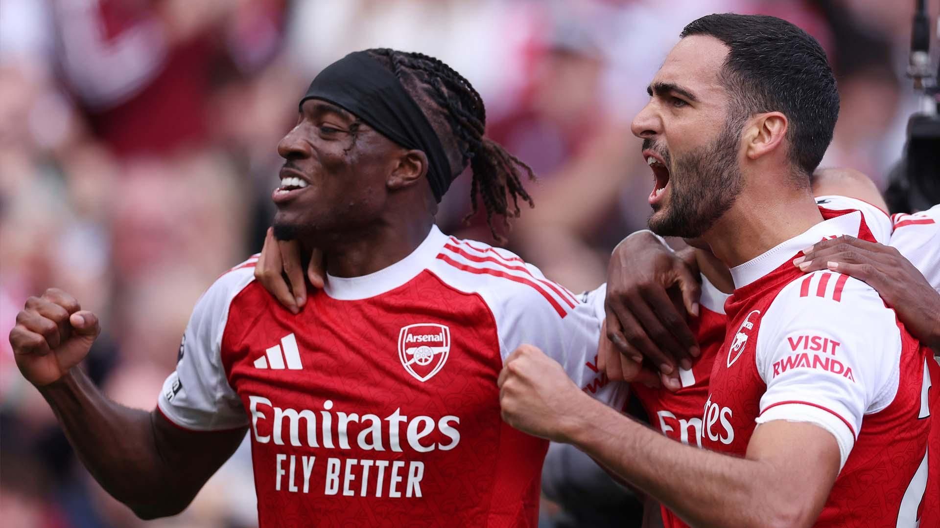 阿森纳的厄德高和萨卡将缺席欧冠首战