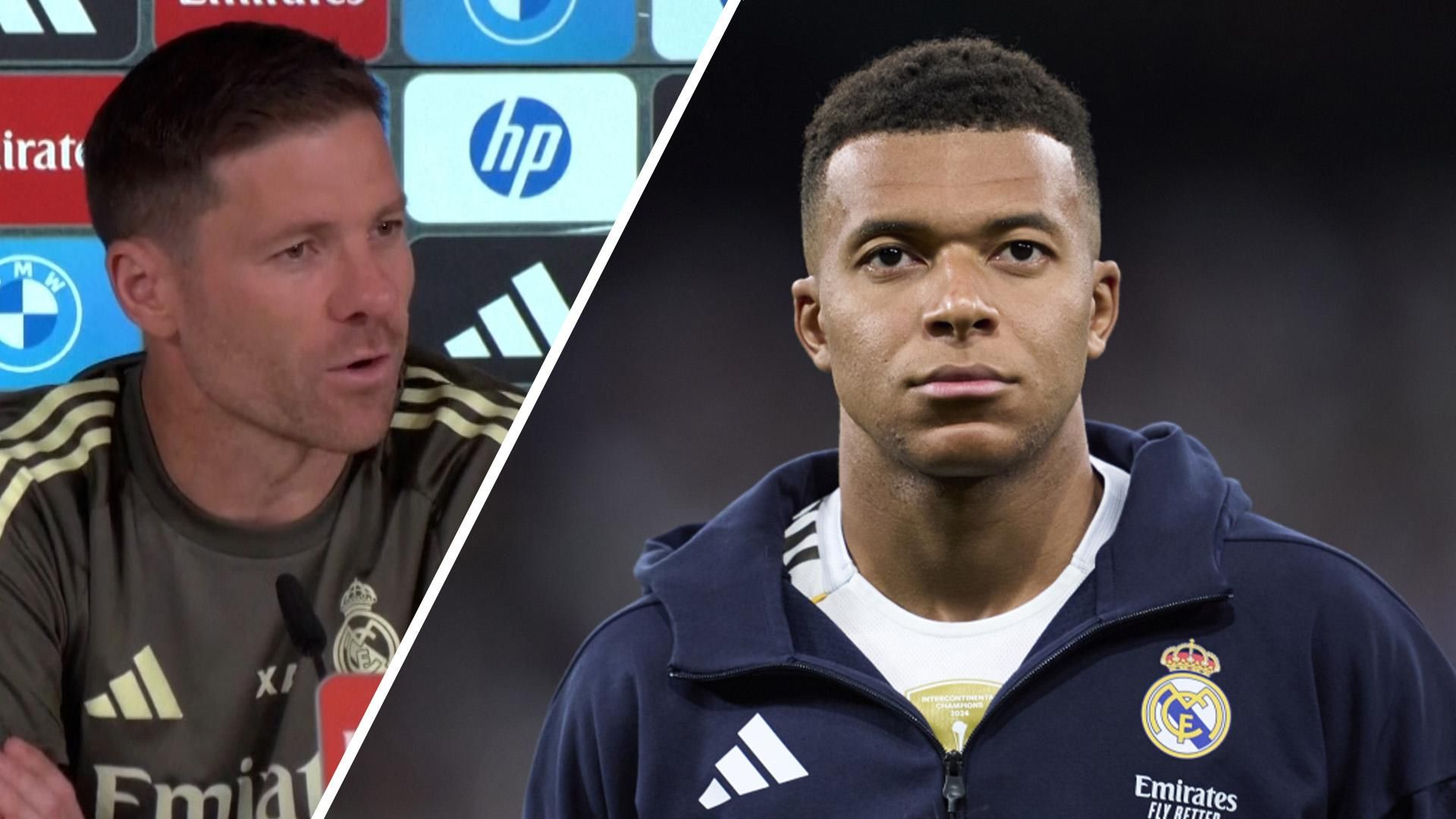 姆巴佩也将轮换出场——皇家马德里主帅哈维·阿隆索