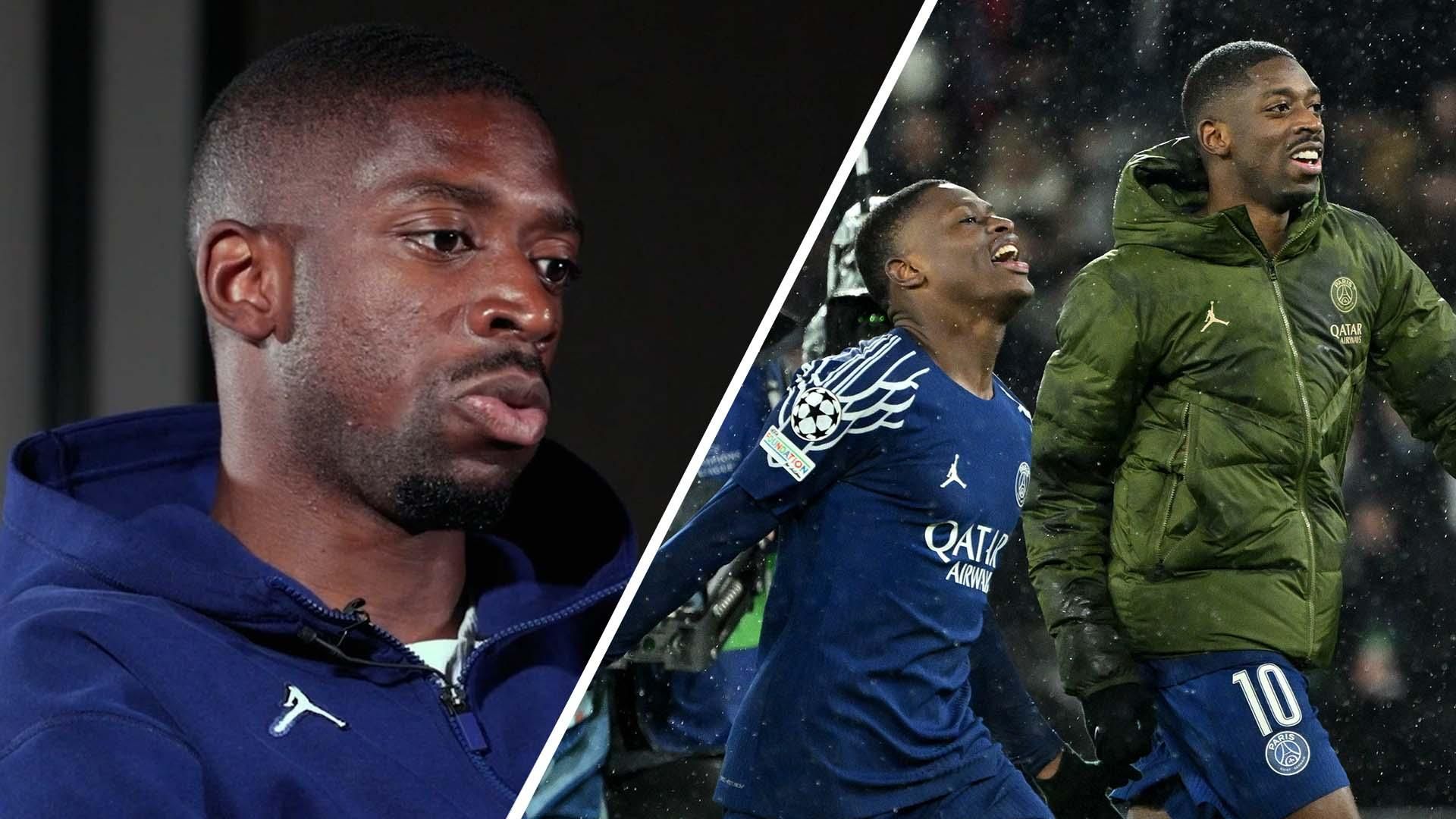 巴黎圣日耳曼的乌斯曼·登贝莱力压拉明·亚马尔，荣膺金球奖