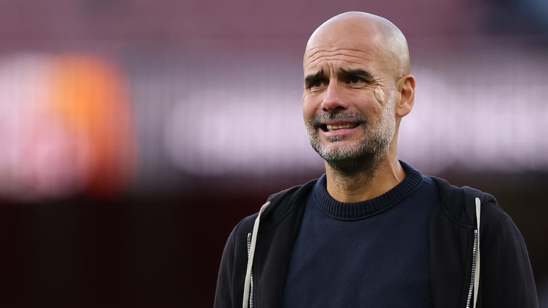 曼城主帅瓜迪奥拉期待受伤的哈兰德能赶上对阵伯恩利的比赛。