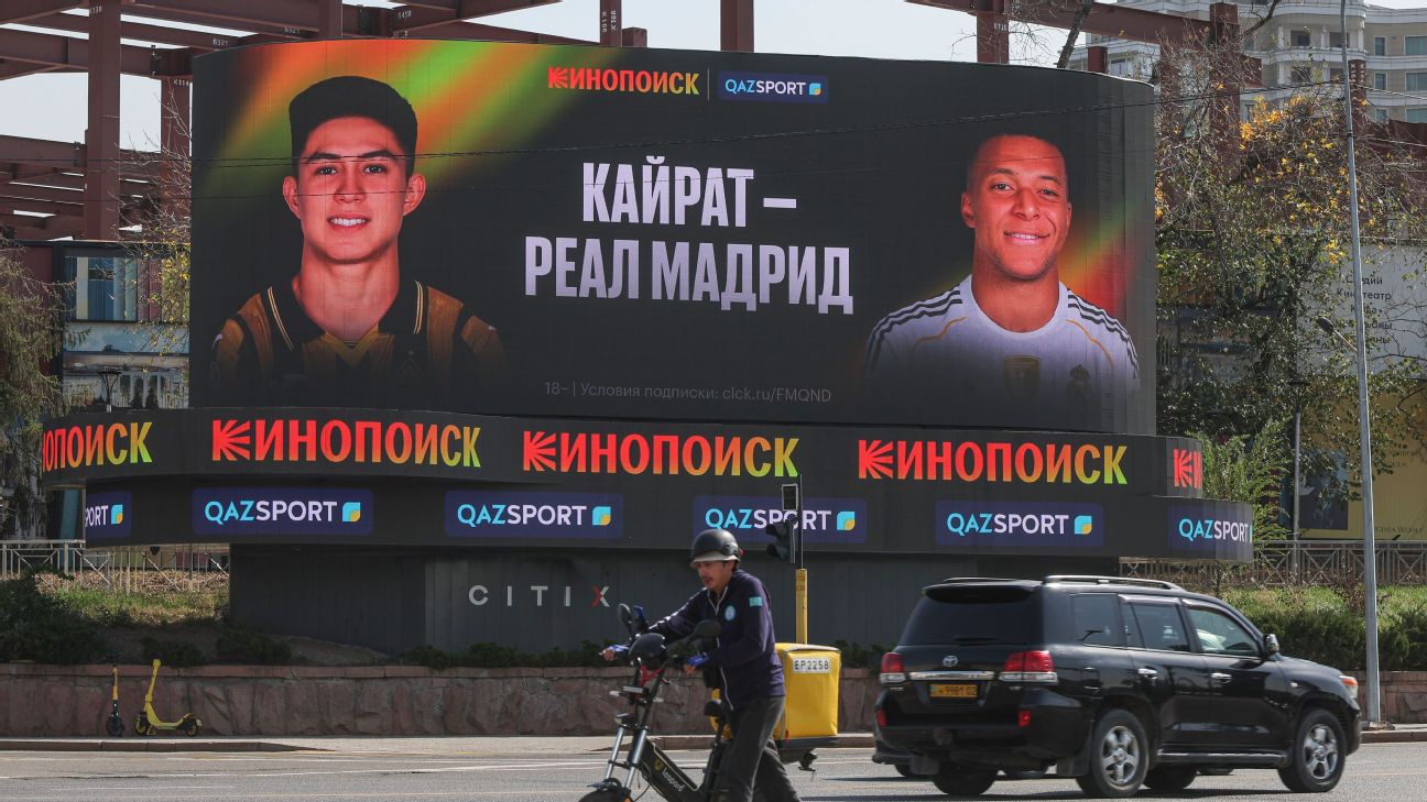 未知领域：皇家马德里开启历史性欧冠之旅，向东跋涉4000英里