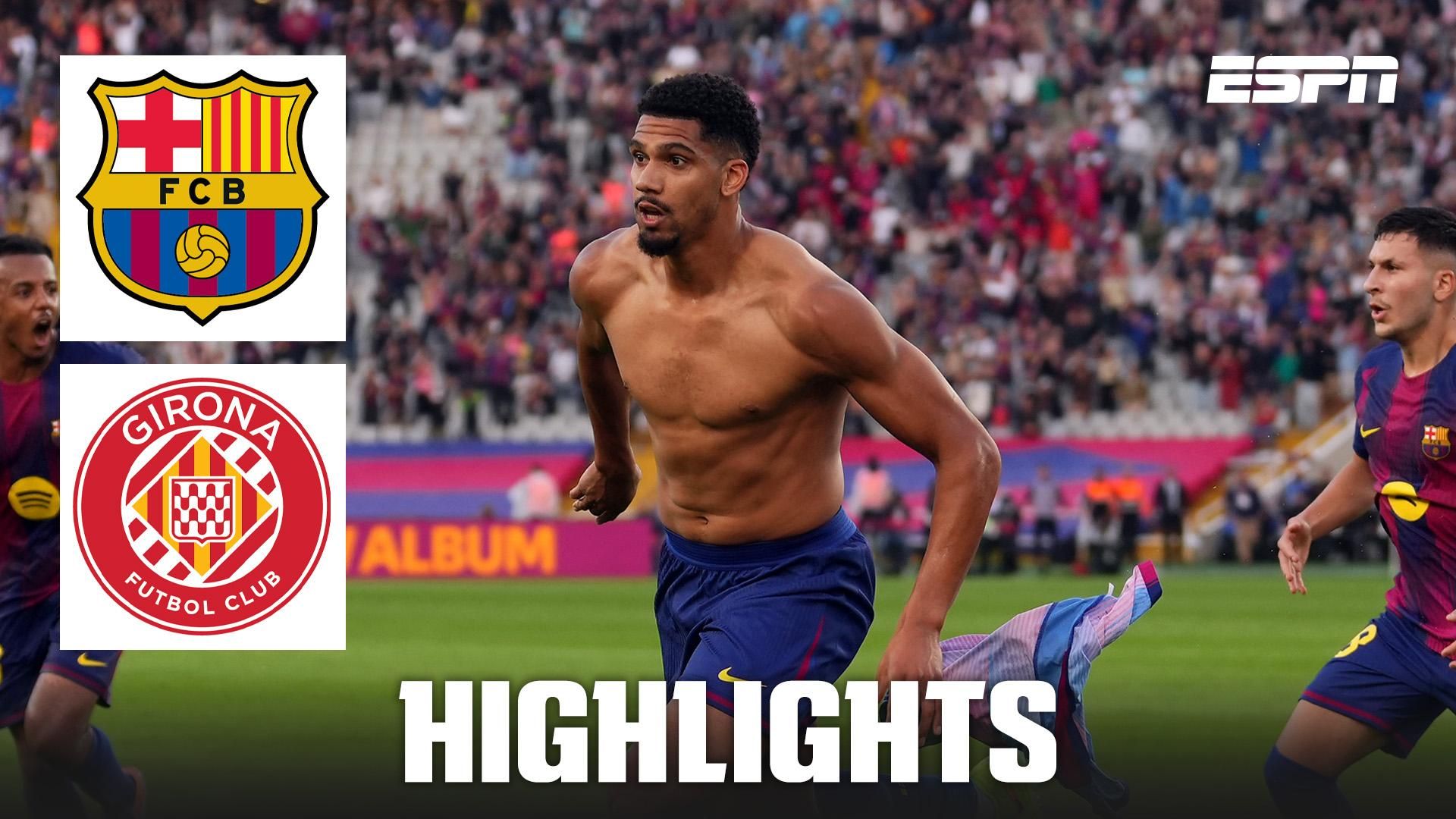 巴塞罗那主帅弗里克解释激烈胜利后场边手势