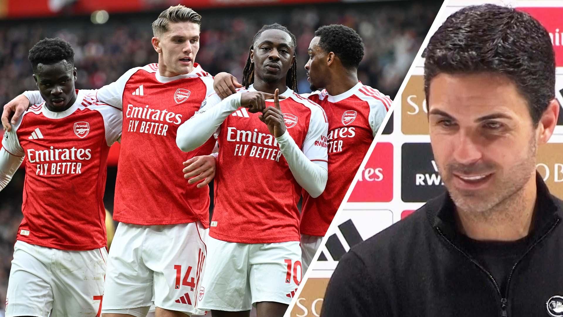 阿森纳的萨利巴和马丁内利将缺席与布莱顿的杯赛对决。