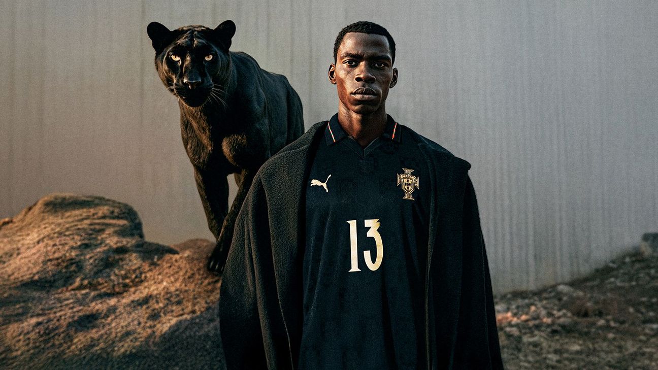 罗纳尔多的葡萄牙队将身着特别球衣，向传奇球星尤西比奥致敬。