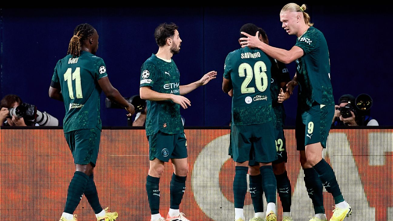 欧足联冠军联赛动态：曼城 vs 多特蒙德，布鲁日 vs 巴塞罗那