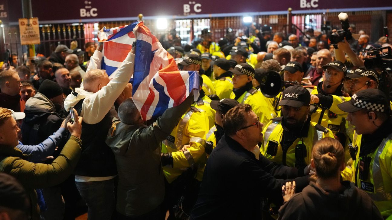 六人因阿斯顿维拉对阵马卡比泰尔阿维夫赛前被捕