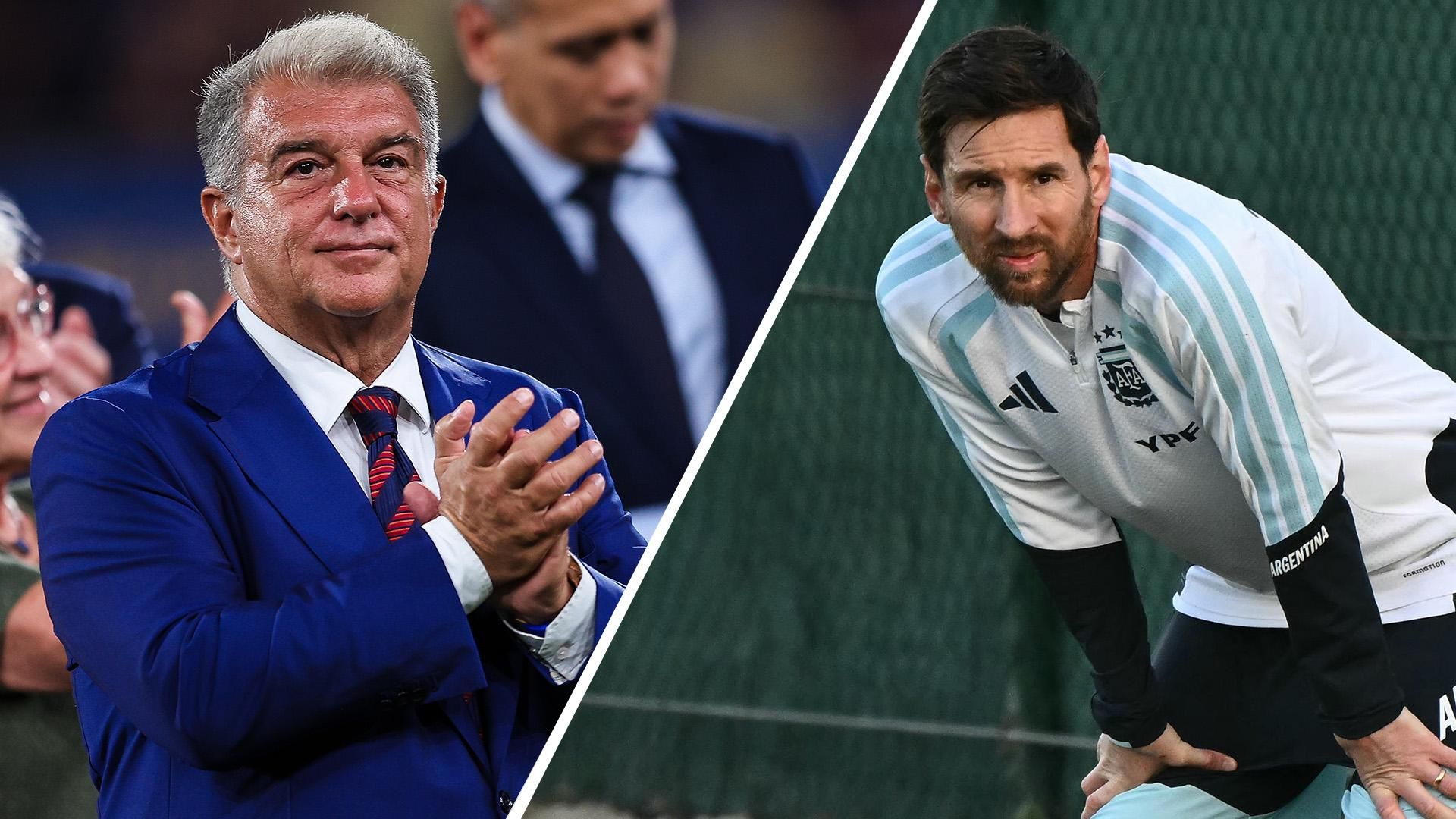 “梅西回归巴塞罗那‘不现实’——约安·拉波尔塔”