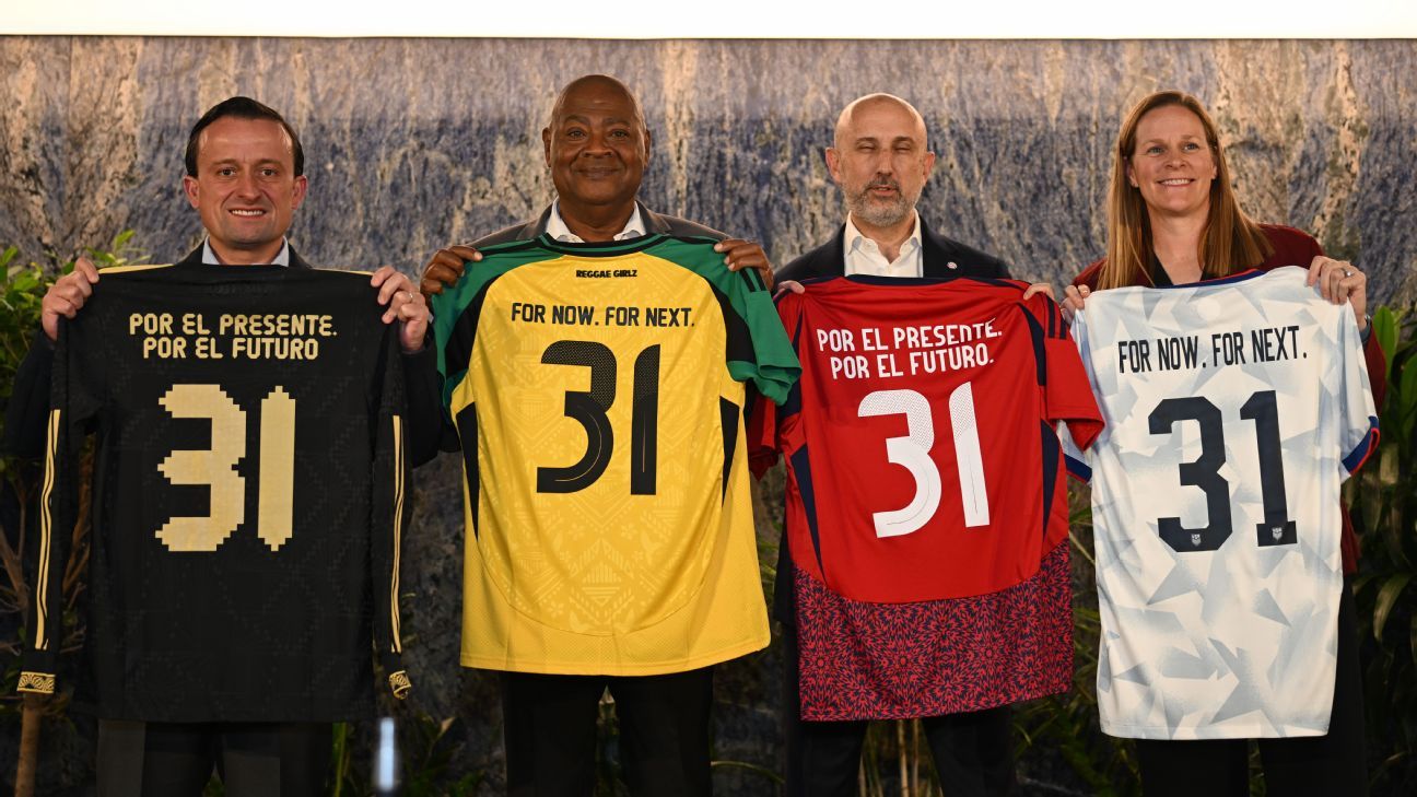 2031年女足世界杯：美国提议14个举办体育场