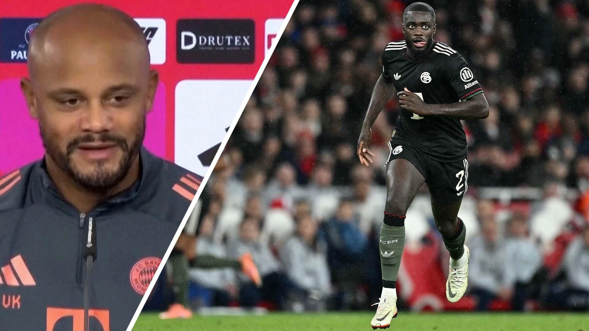 拜仁慕尼黑主帅文森特·孔帕尼淡化了与曼城的联系。