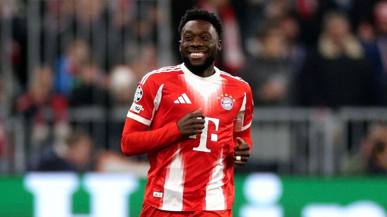 Alphonso Davies makes Bayern Munich return after 9-month absence