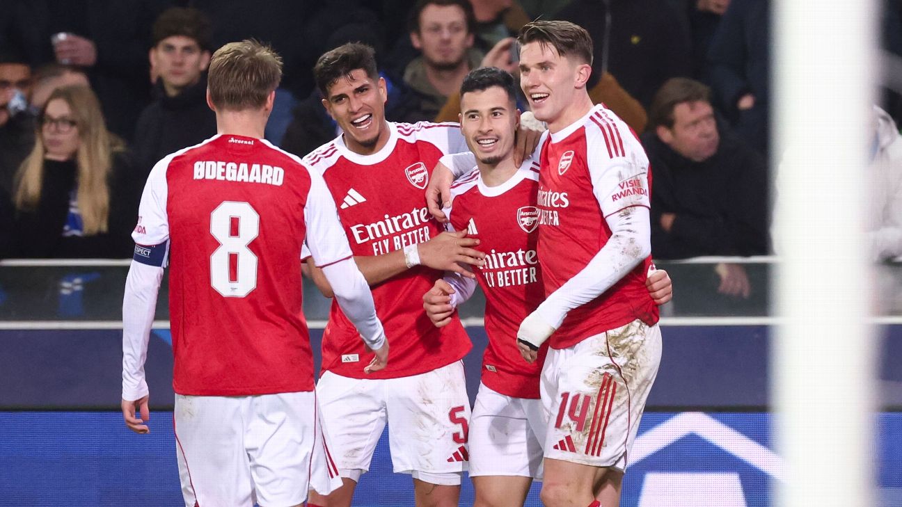 Arsenal No. 1, Man City rising, Napoli in trouble? Champions League rerank after matchday 6