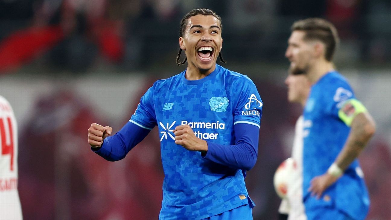 German-American Montrell Culbreath scores in Leverkusen debut