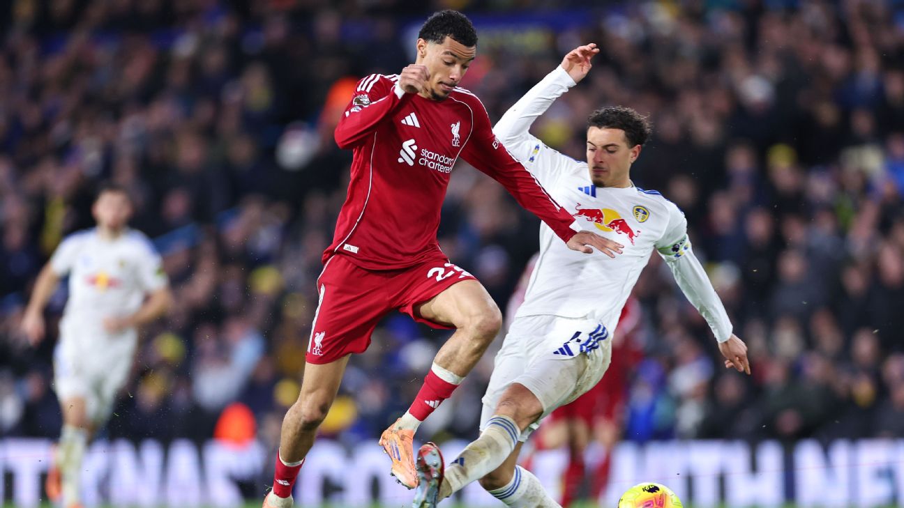 英超联赛实时更新：利物浦对阵利兹，桑德兰对阵曼城