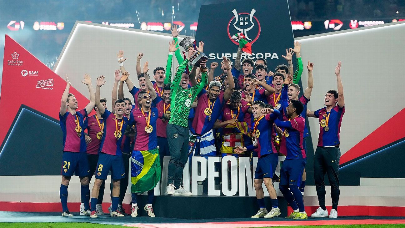 西班牙超级杯：皇马、马竞或毕尔巴鄂能否阻止巴萨？