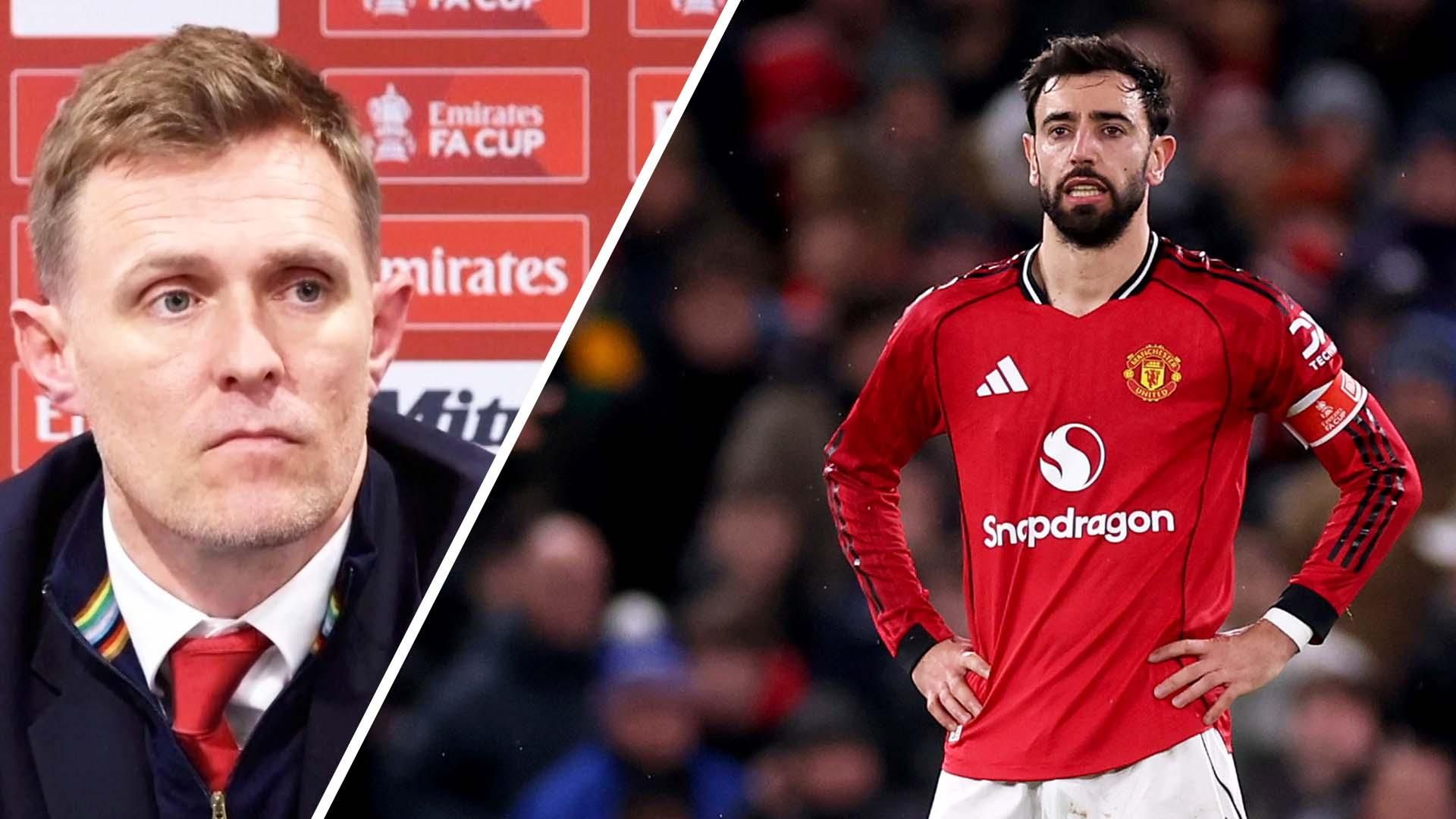 布鲁诺·费尔南德斯的X账号被黑——曼联