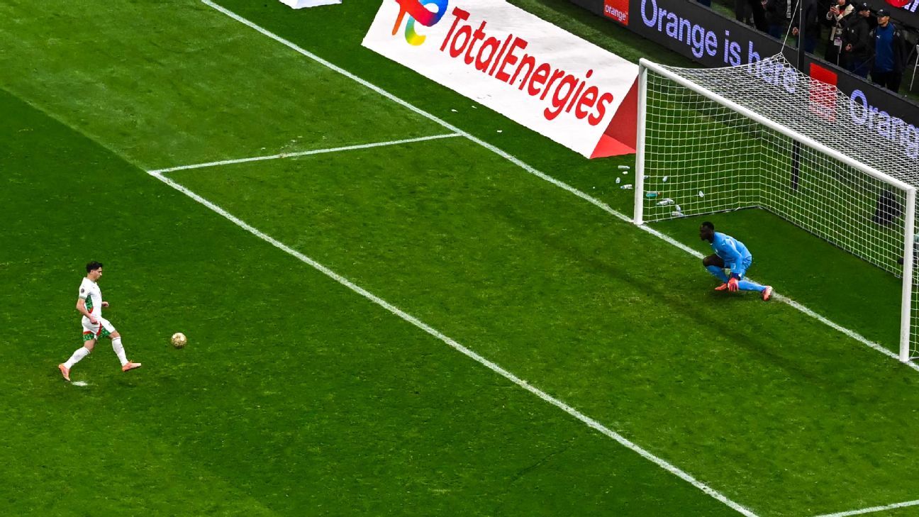 布拉欣·迪亚斯点球罚失：摩洛哥教练表示，漫长的等待“一定让他心神不宁”