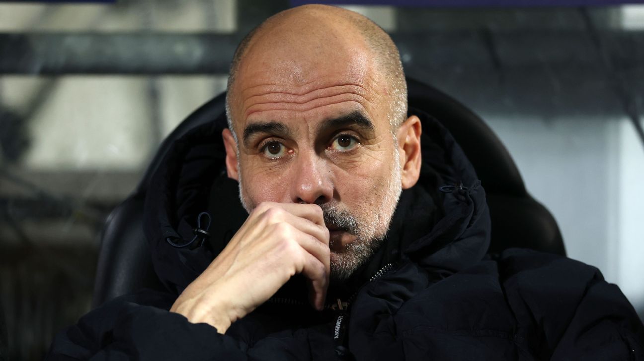 曼城主帅瓜迪奥拉在球队失利后为“非凡”球员辩护。