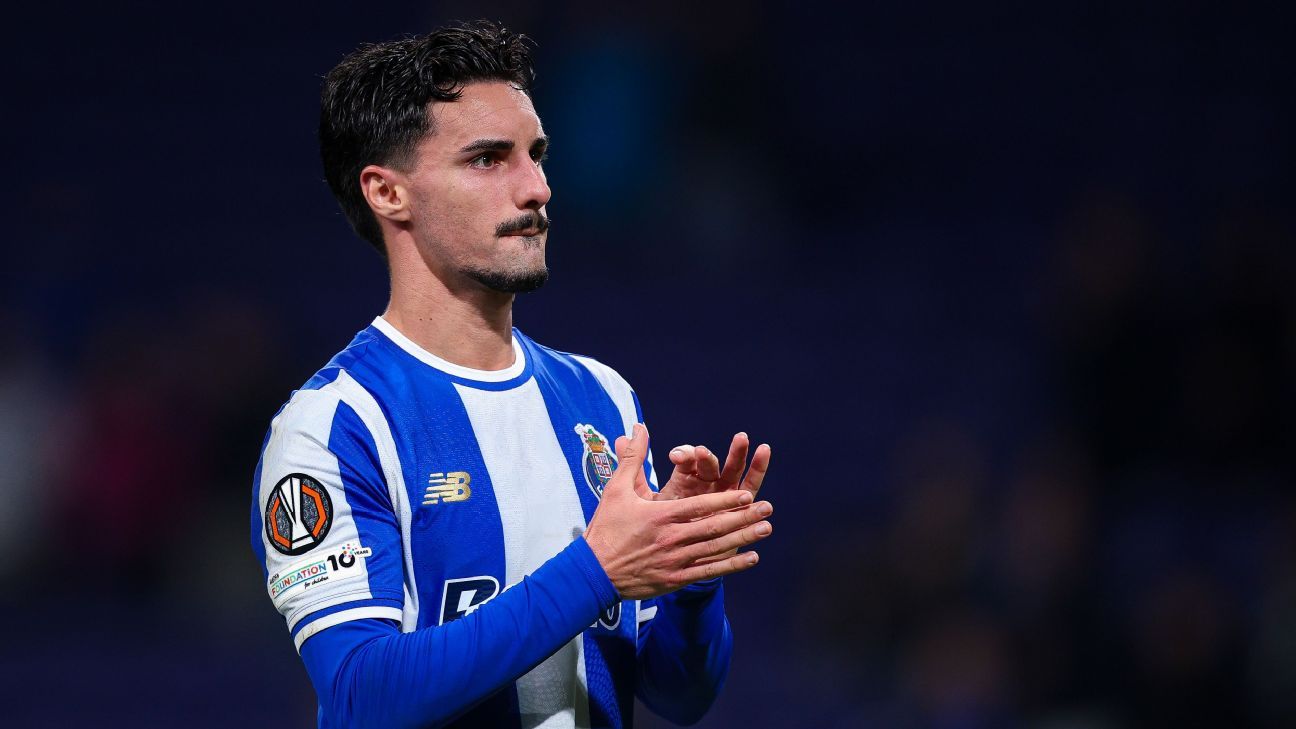 洛杉矶足球俱乐部从波尔图租借加拿大国脚欧斯塔基奥。