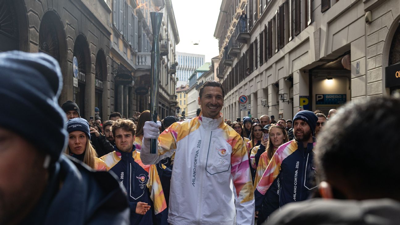 火炬，遇见伊布拉希莫维奇：米兰传奇担任奥运火炬手