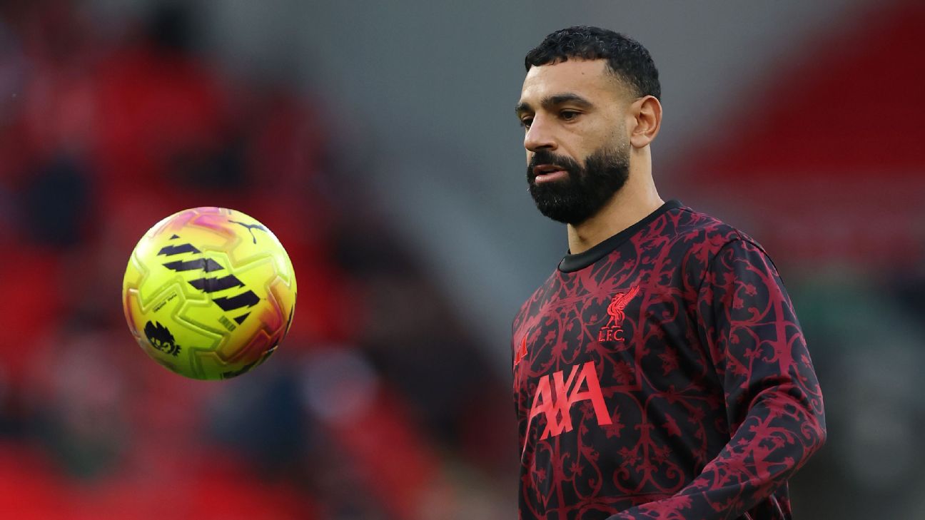 转会传闻与新闻：萨拉赫的经纪人正在与伊蒂哈德俱乐部接洽，这位球星对离开利物浦持开放态度。