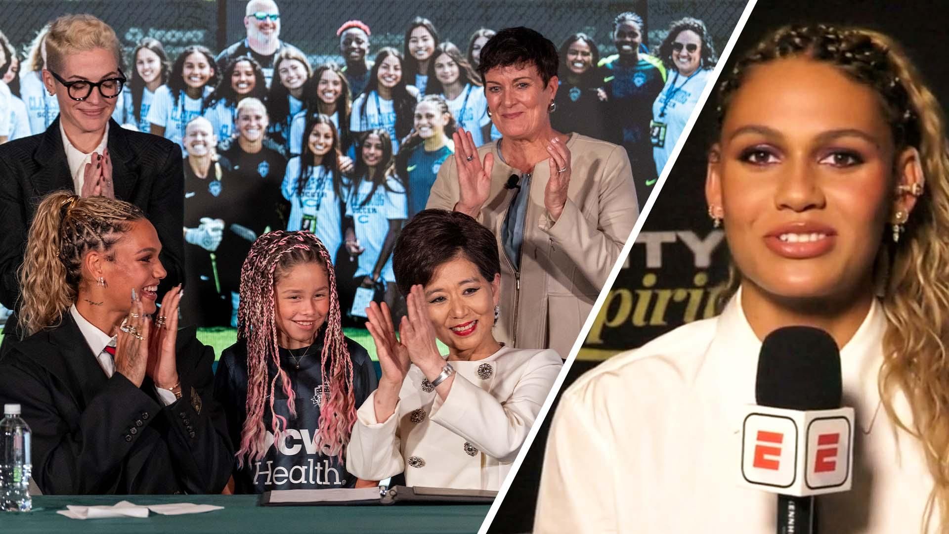 消息来源：美国女足贝瑟恩将加盟卡斯蒂略，赫顿加入湾FC