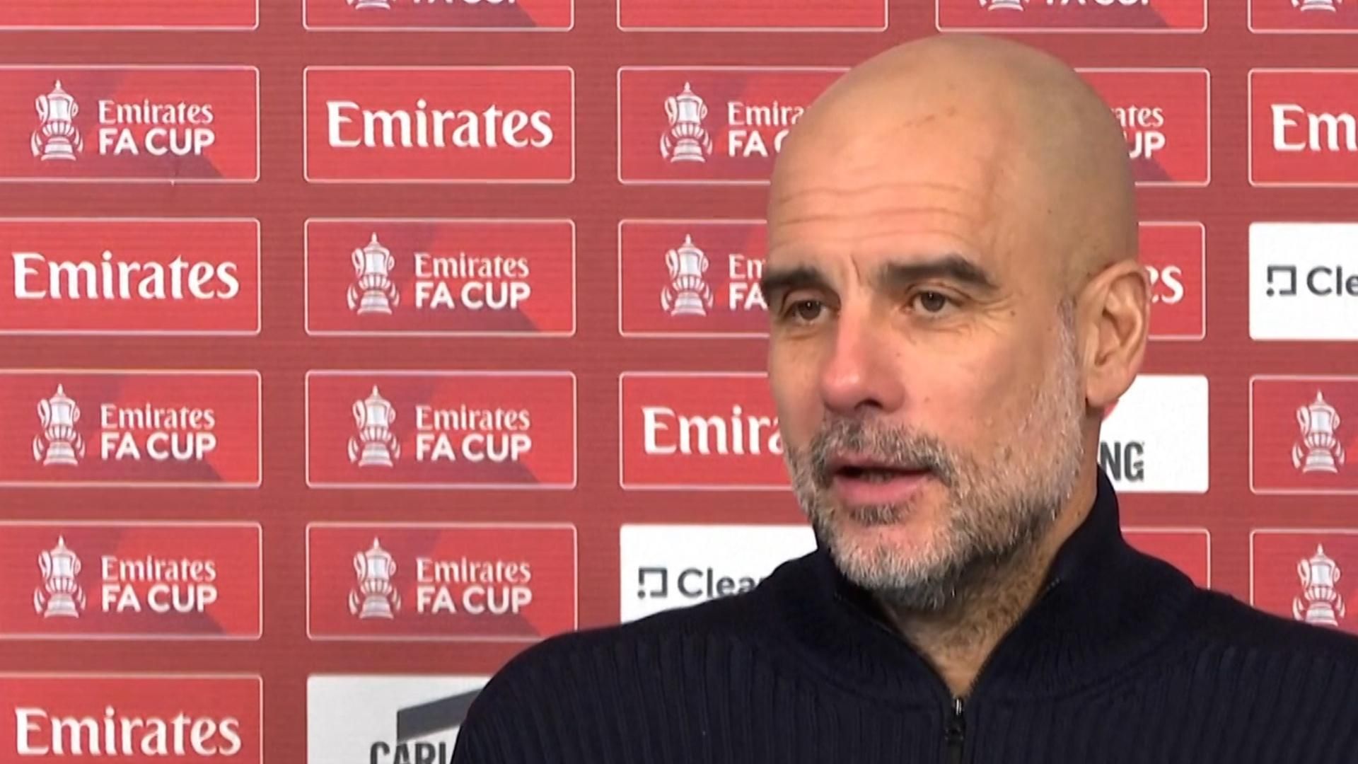 瓜迪奥拉对曼城“乏味”战胜索尔福德的表现并不满意。