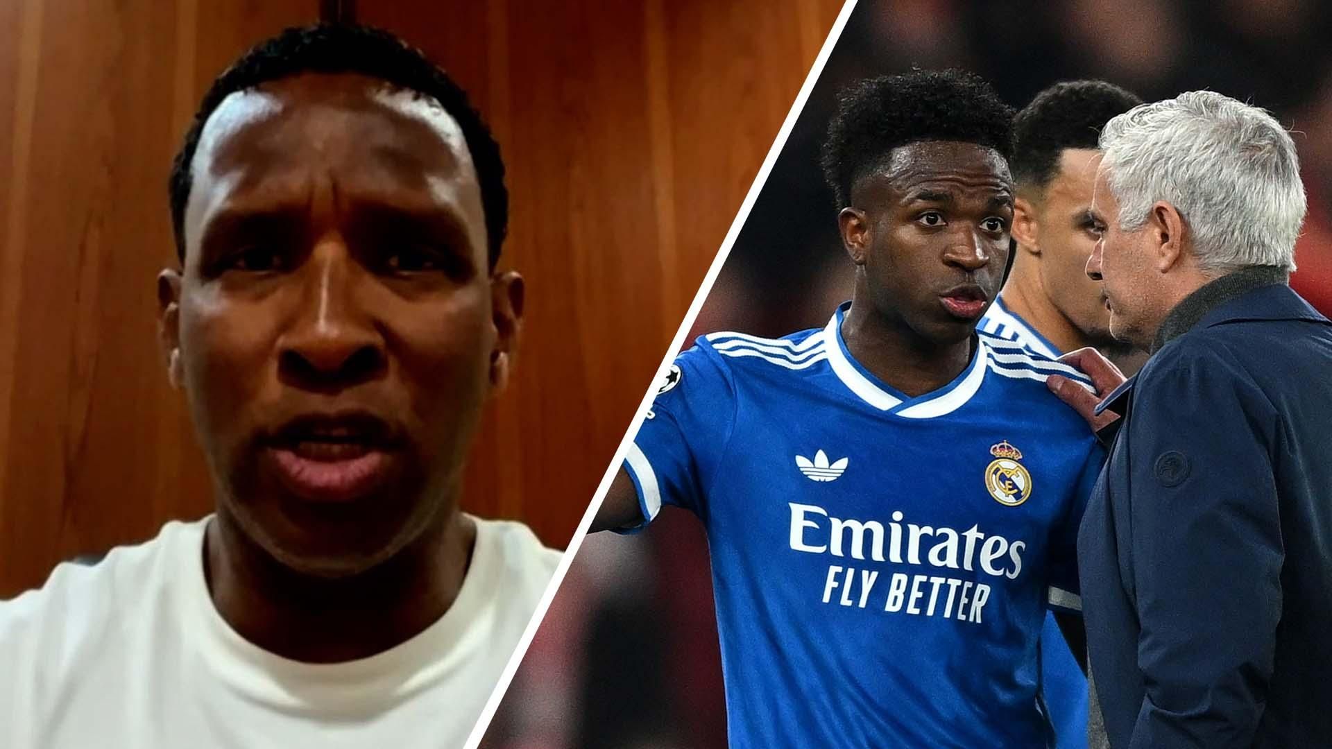 何塞·穆里尼奥谈维尼修斯·儒尼奥尔及皇马失利后续：“这并不容易。”