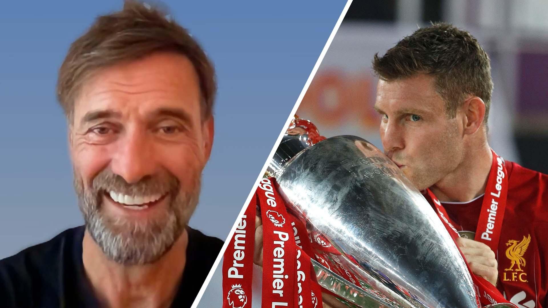 尤尔根·克洛普谈詹姆斯·米尔纳的纪录：没有他，利物浦的成功是不可能的。