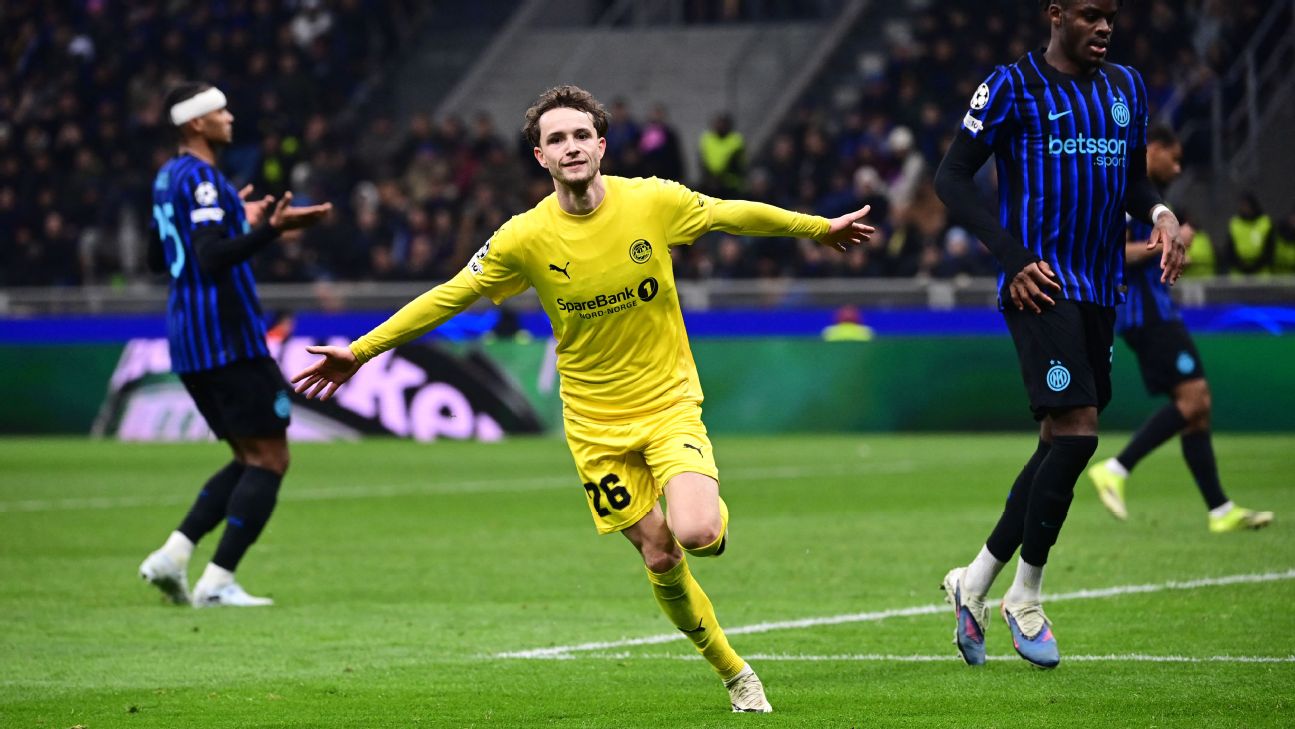 欧冠最大冷门：博德/格林特跻身“巨人杀手”行列