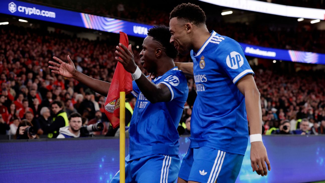 欧冠实时动态：皇家马德里、巴黎圣日耳曼力争晋级16强