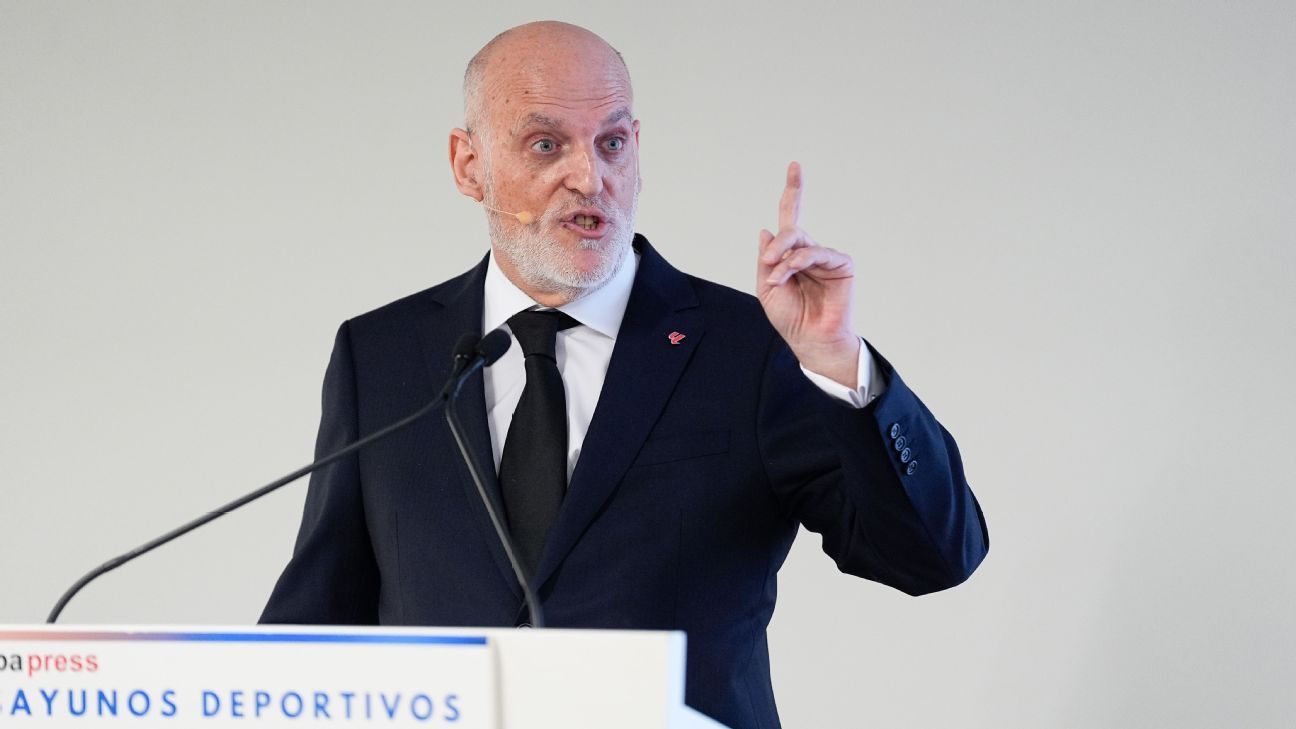 特巴斯表示，西甲联赛将“再次尝试”在美国举办联赛比赛。