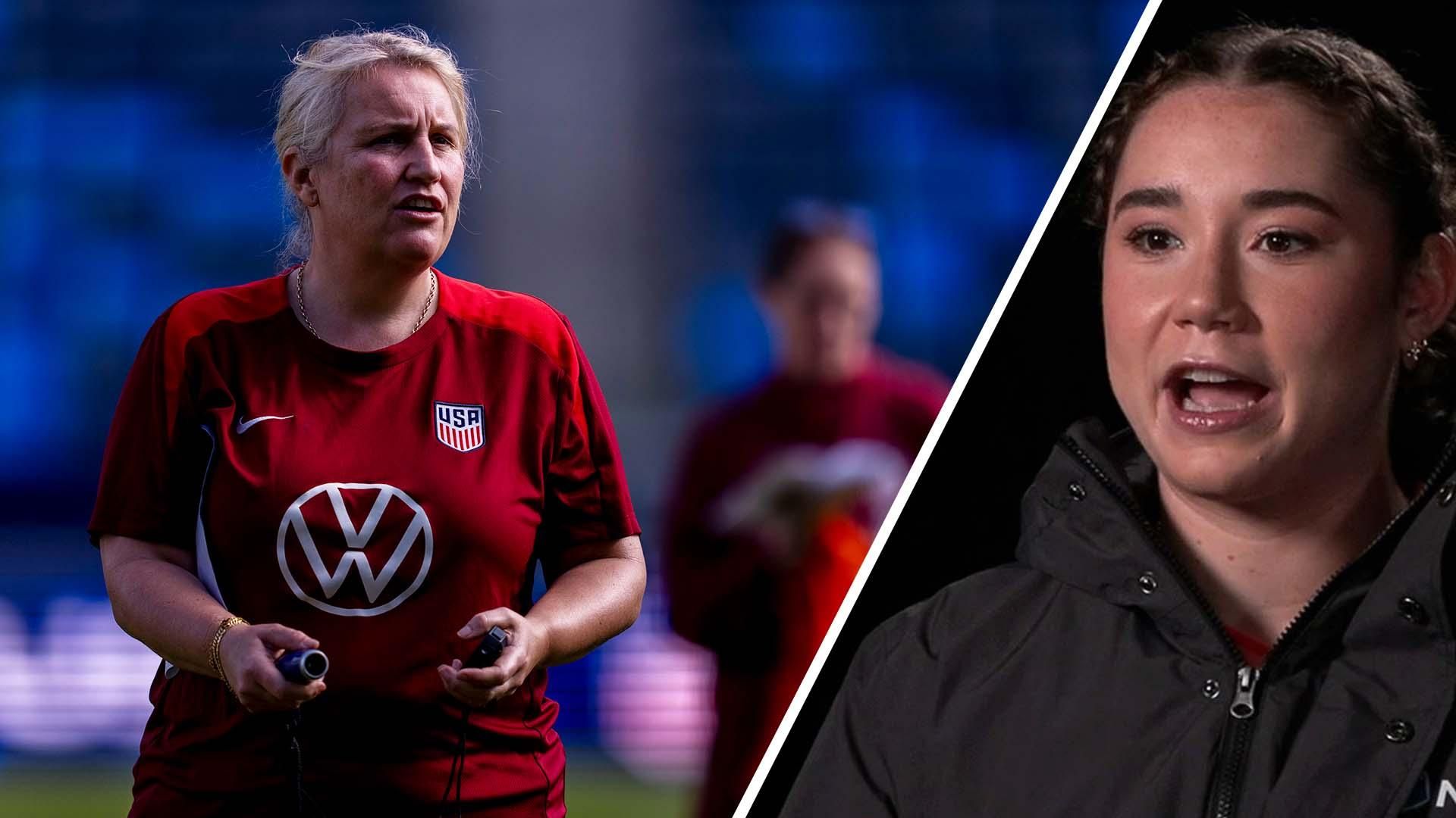 美国女足的海耶斯表示，罗德曼在对阵加拿大队的比赛前“状态良好”。