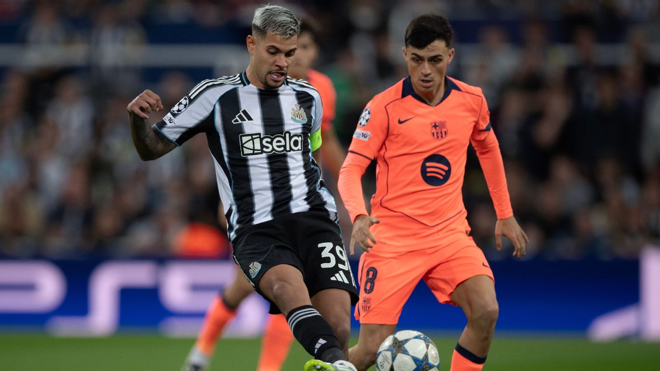 欧冠赛事实时更新：纽卡斯尔主场迎战巴萨，马竞主场对阵热刺