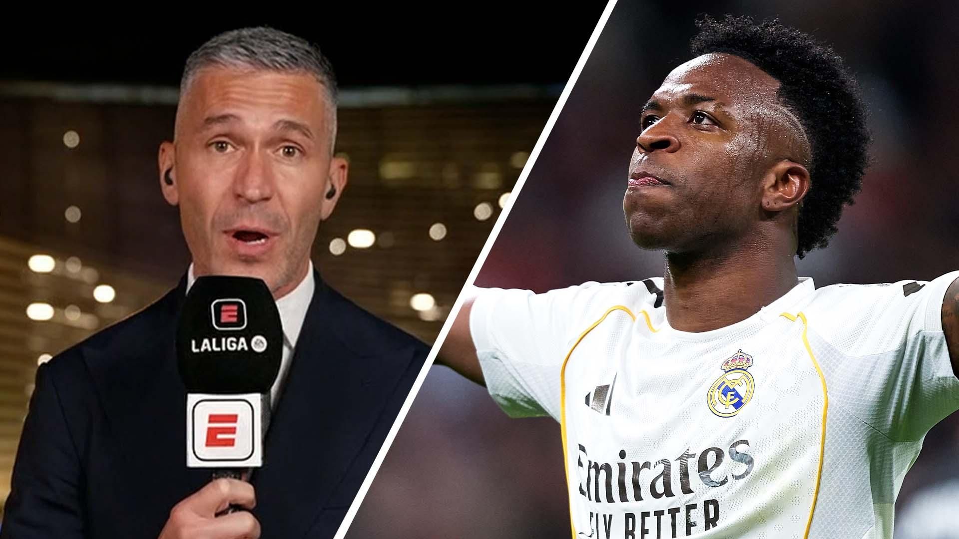 维尼修斯·儒尼奥尔在马德里德比胜利中表现“已接近”职业生涯最佳状态。