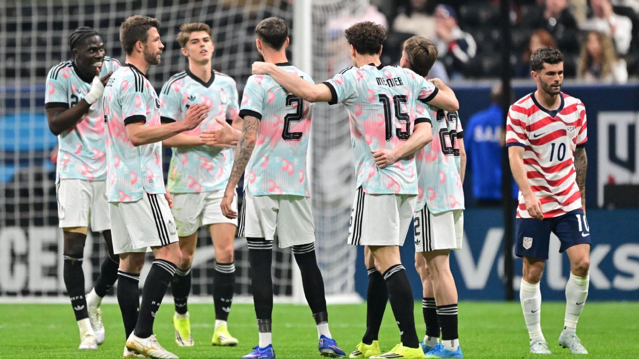 美国男足在世界杯备战的关键一役中不敌比利时，遭遇重挫。