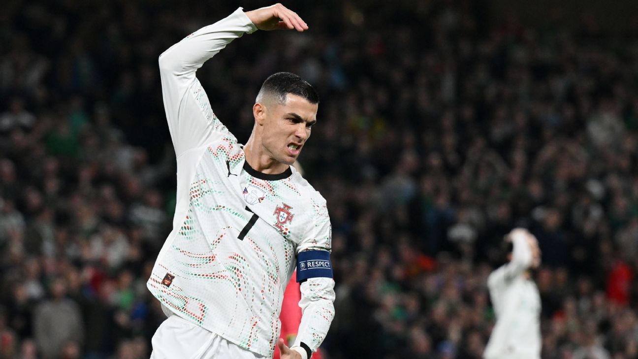 罗伯托·马丁内斯：尽管因伤缺阵，C罗仍是葡萄牙队的关键人物