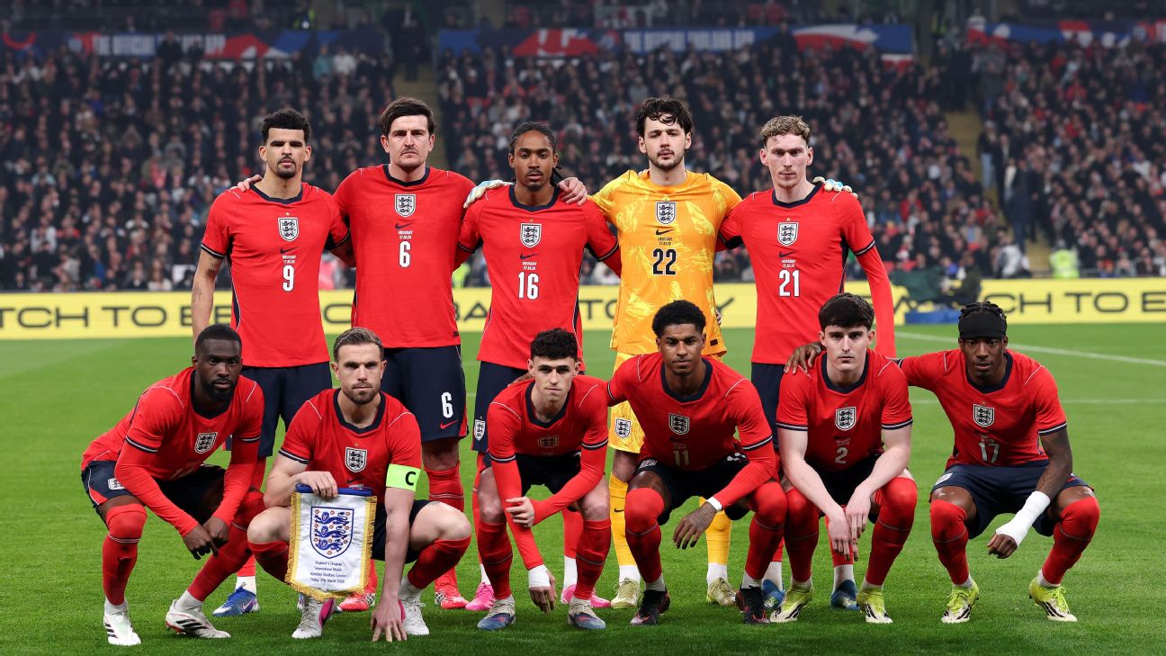 英格兰对阵日本直播：三狮军团备战世界杯，哈里·凯恩缺阵