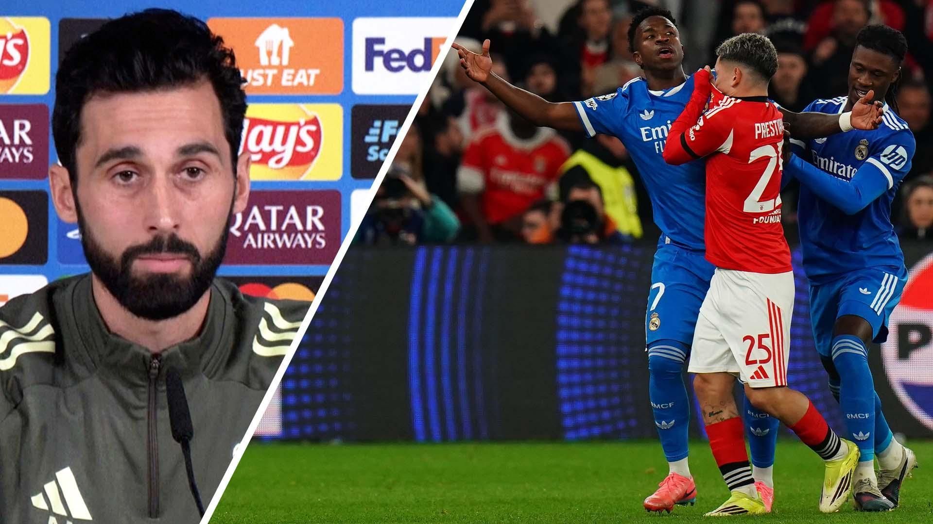 詹卢卡·普雷斯蒂安尼：欧足联在维尼修斯·儒尼奥尔种族歧视风波中“无据”便对我禁赛。