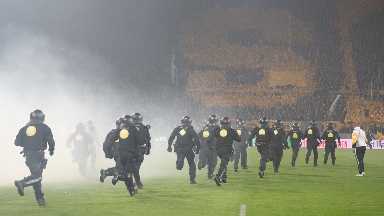 德国警方就球迷冲突事件展开“危险身体伤害”调查