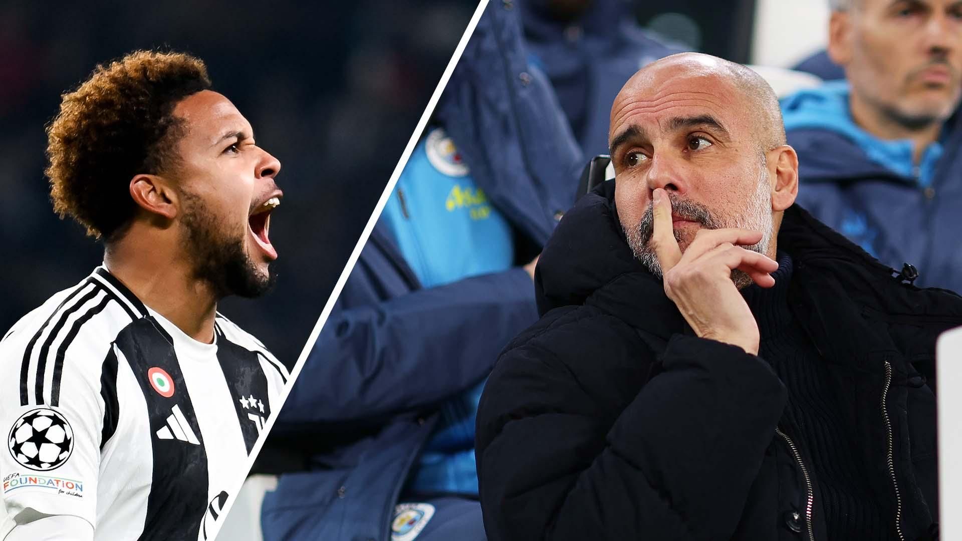 美国国家队的麦肯尼与韦阿在欧冠历史上首次联手进球